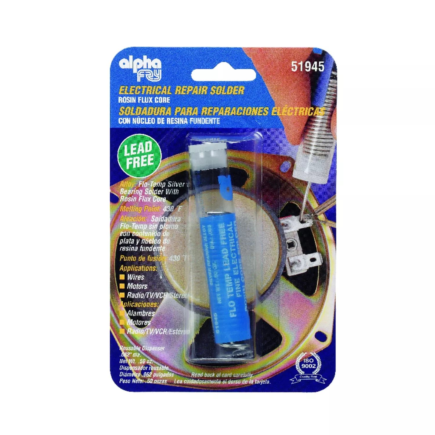 .05OZ .062 ELEC SOLDER
