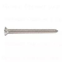 #10 X 2-1/2 Stainless Steel Phillips Flat Head Sheet Metal Screws – 18-8 Grade