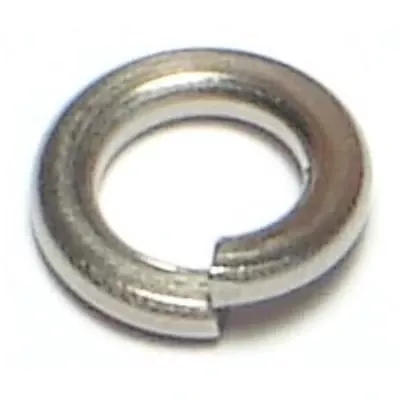 #10 X 3/16 X 21/64 Stainless Steel Split Lock Washers – 18-8 Grade