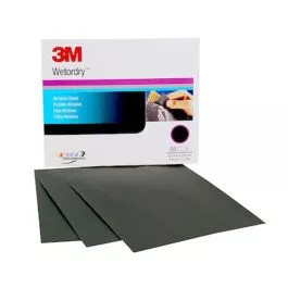 3M 9″ x 11″ 1000 Grit Wetordry Abrasive Sheets (50 per Pack)