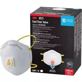 3M Sanding and Fiberglass Valved Respirator (10pk)