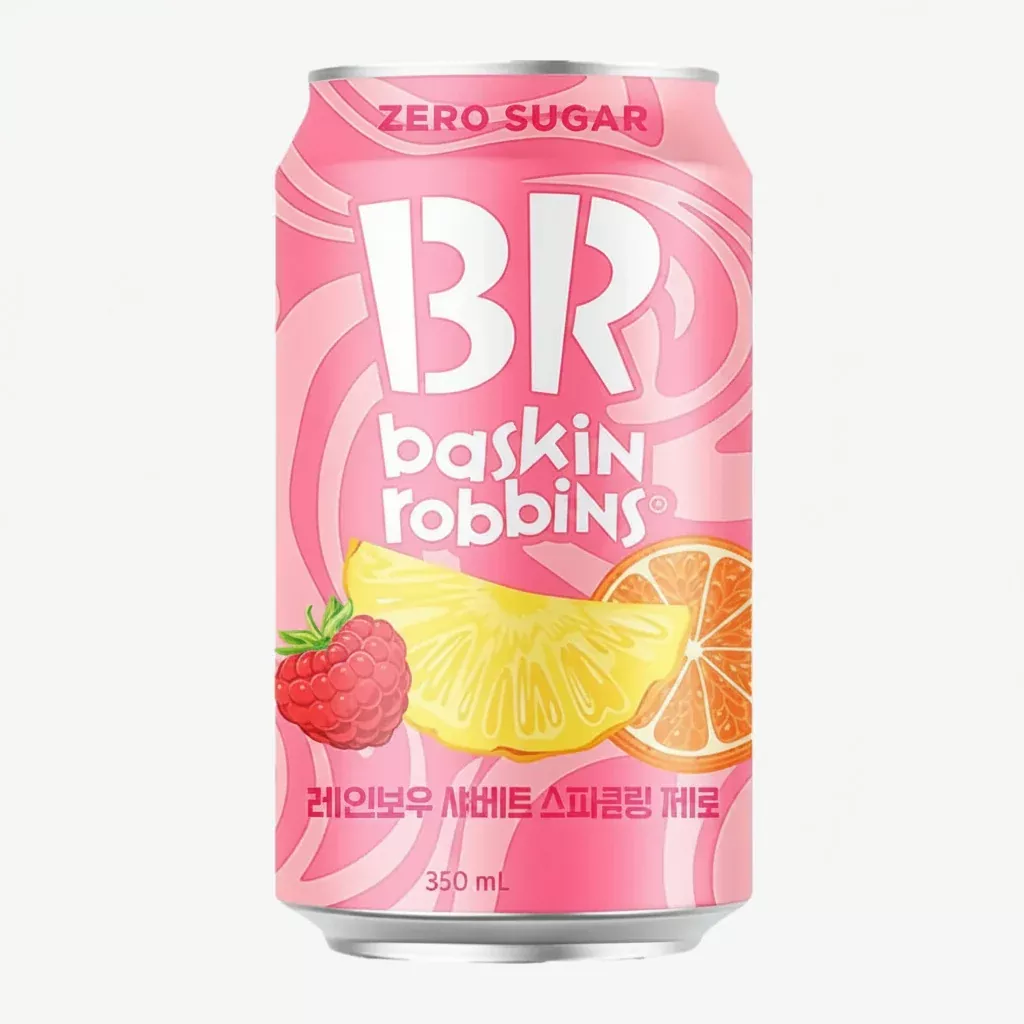 Baskin Robbins – Zero Sugar Rainbow Sherbet Flavor