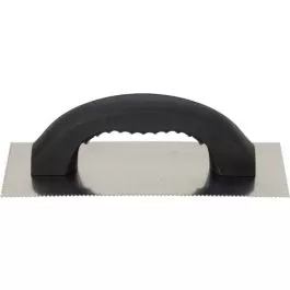 Hyde 4-1/4" x 9-1/4" Sq Notch Trowel Steel Blade