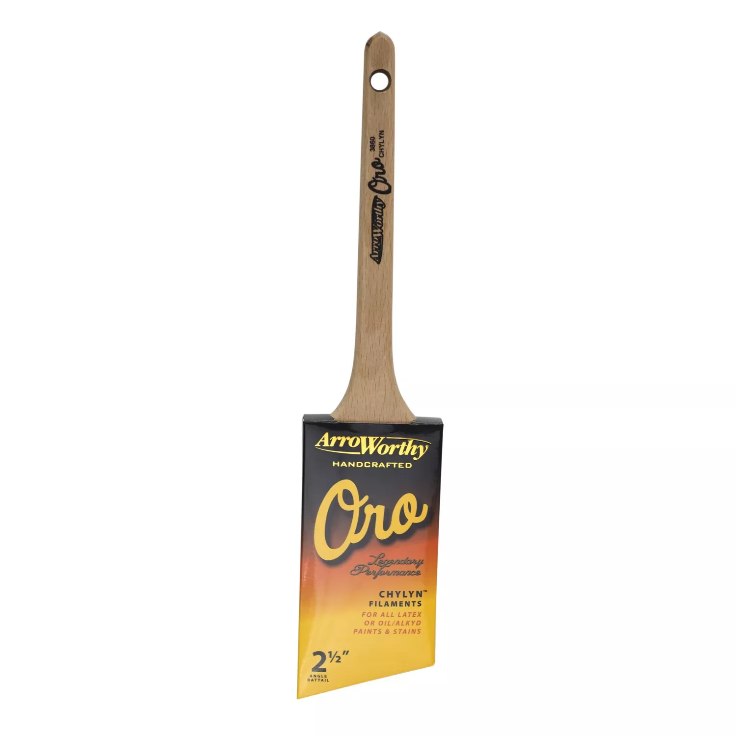 Oro 2-1/2 In. Angle Paint Brush For Latex And Oil Paints
